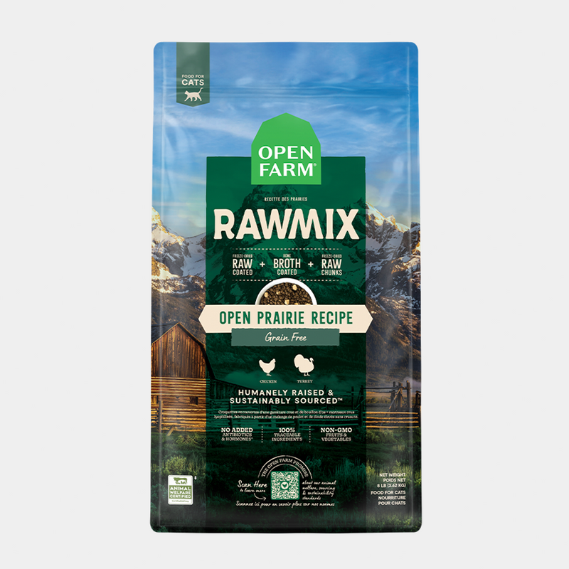 Open Prairie Grain-Free RawMix for Cats 2.25lb