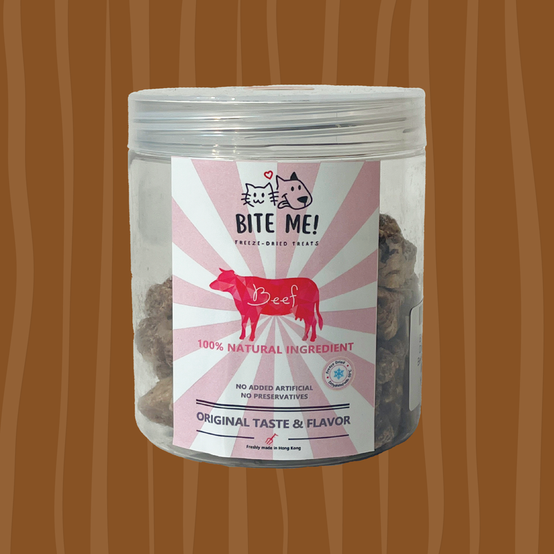 Bite Me! Freeze Dried US Angus Beef 凍乾美國安格斯牛肉 - 60g