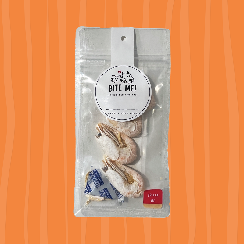 Bite Me! Freeze Dried Cold-Water Shrimp 凍乾北極熟甜蝦 - Pocket Set