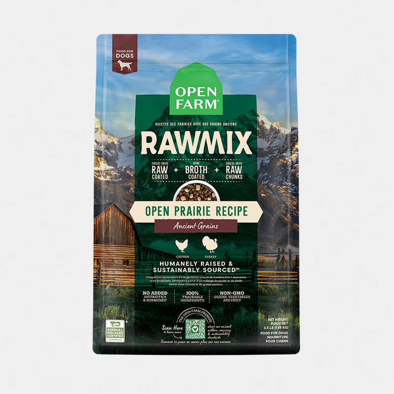 Open Prairie Ancient Grains RawMix for Dogs 3.5lb