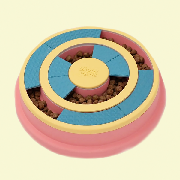 SmartyPaws Puzzler Feeder Bowl - Wagging Wheel 智力慢食碗