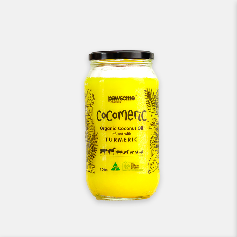 Cocomeric Organic Coconut Oil with Turmeric 寵物有機薑黃椰子油 450ml