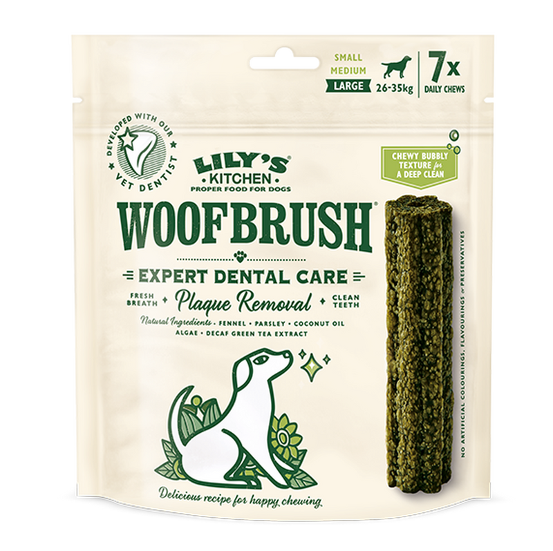 Woofbrush Natural Dental Dog Chews 潔牙棒