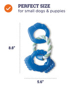 Orka Dentalinks Puppy Chew Toy, Blue