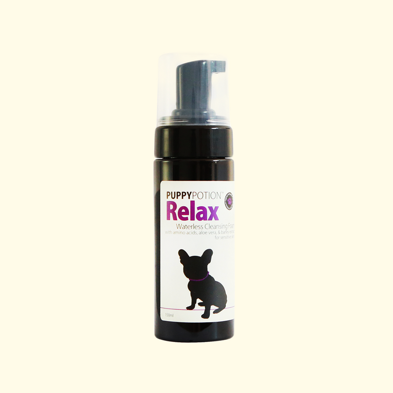 Puppy Potion Relax Waterless Cleansing Foam 幼犬潔毛泡沫乾洗150ml