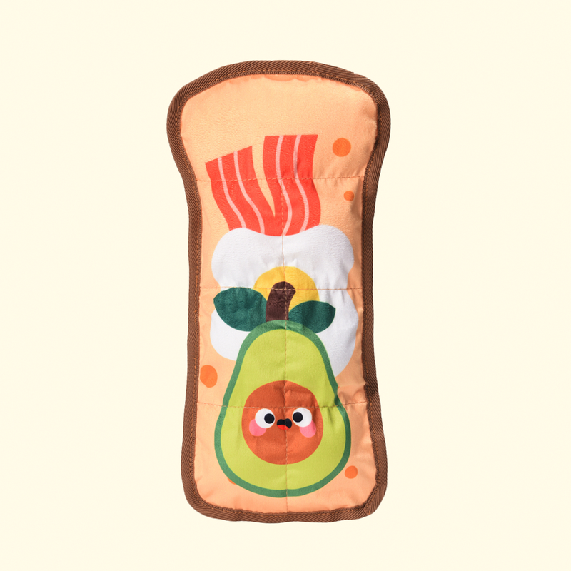 Avocado Collection — Avocado Toast 狗玩具