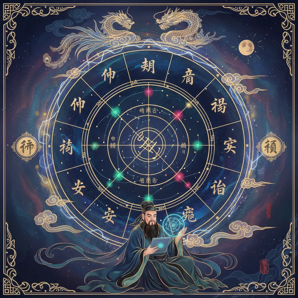 紫微鬥數 - 命盤