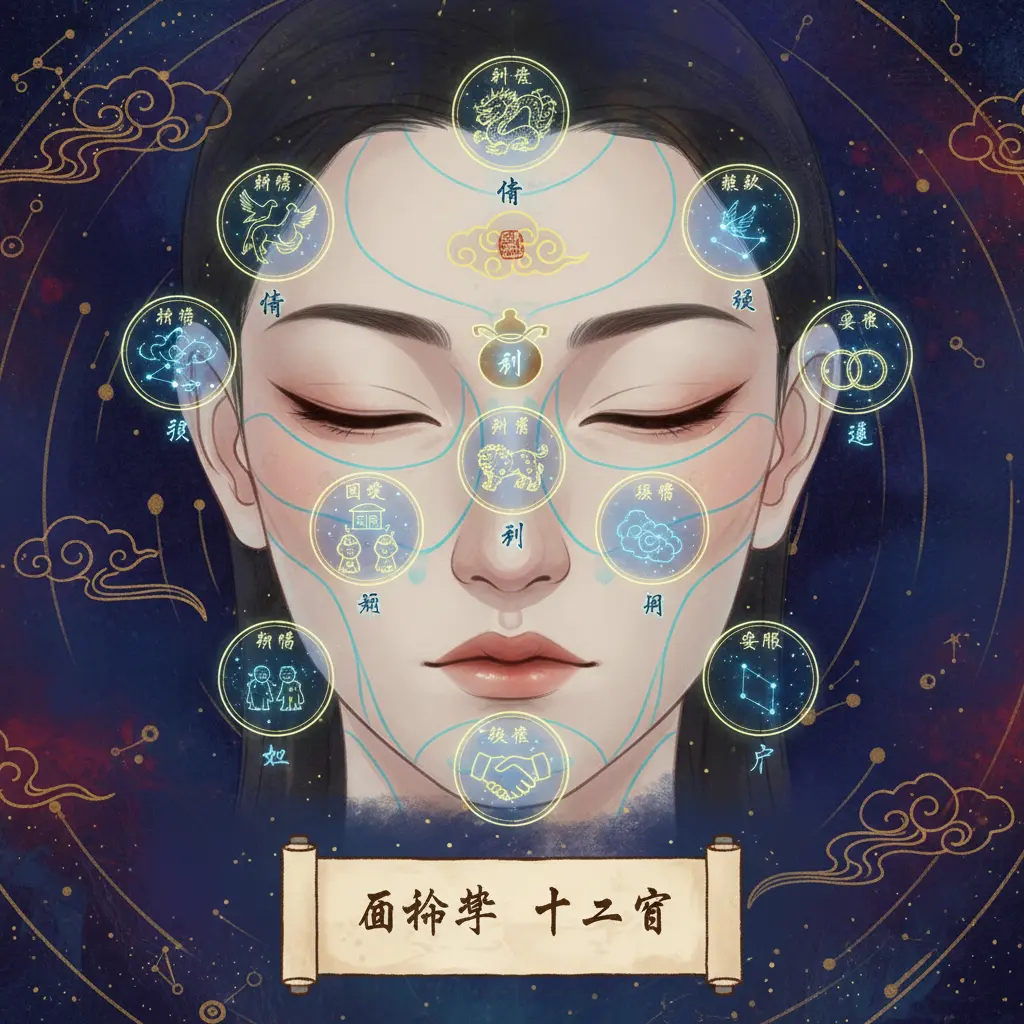 面相學 - 十二宮