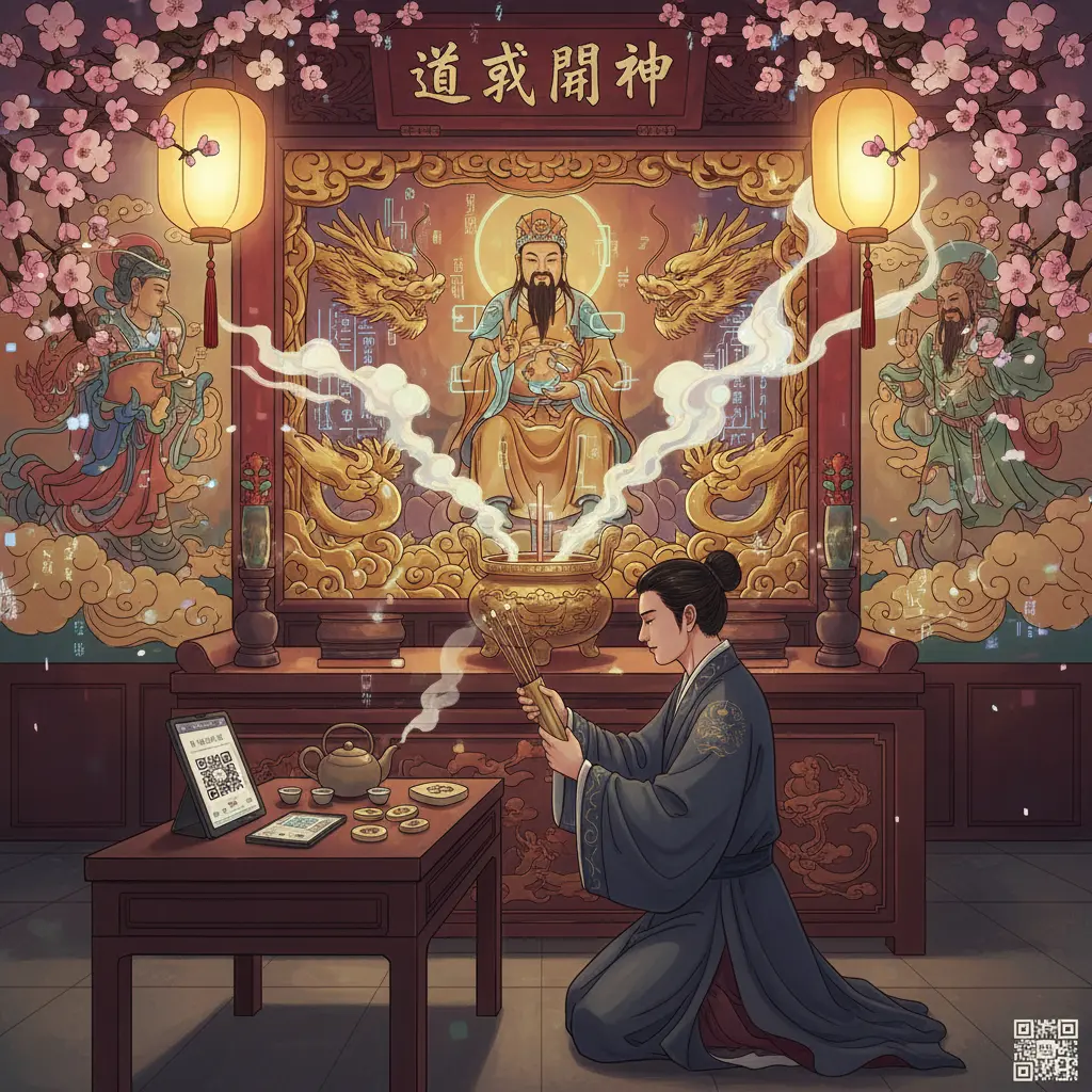 道教問神 - 求籤