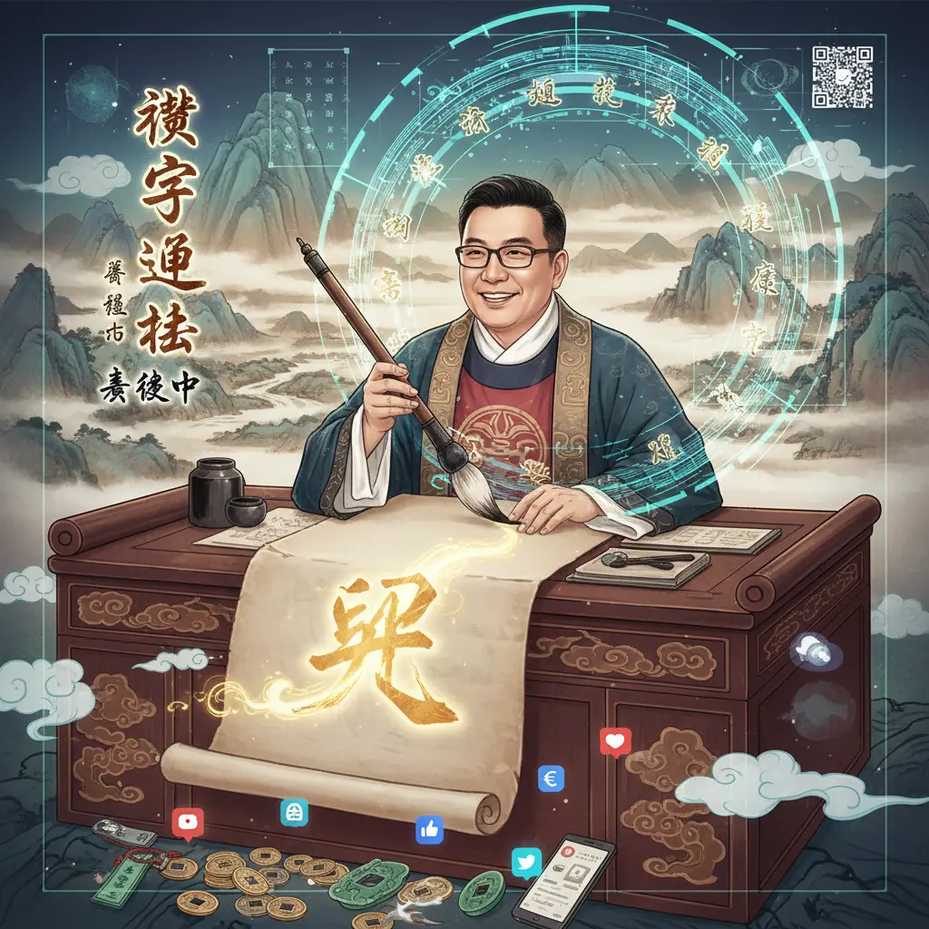 詹惟中 - 測字開運法
