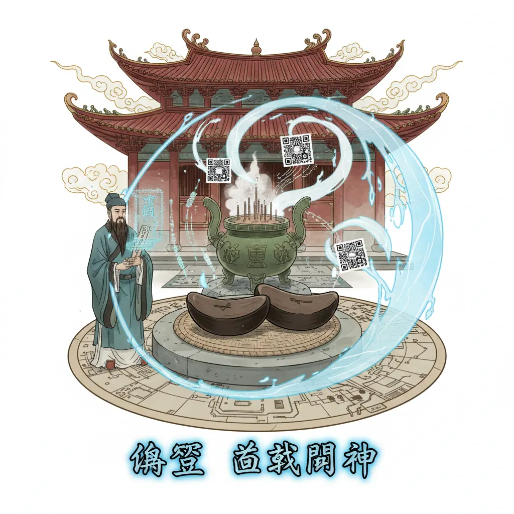 道教問神 - 陰筊