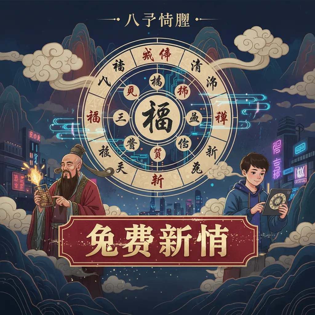 免費算命 - 八字命盤