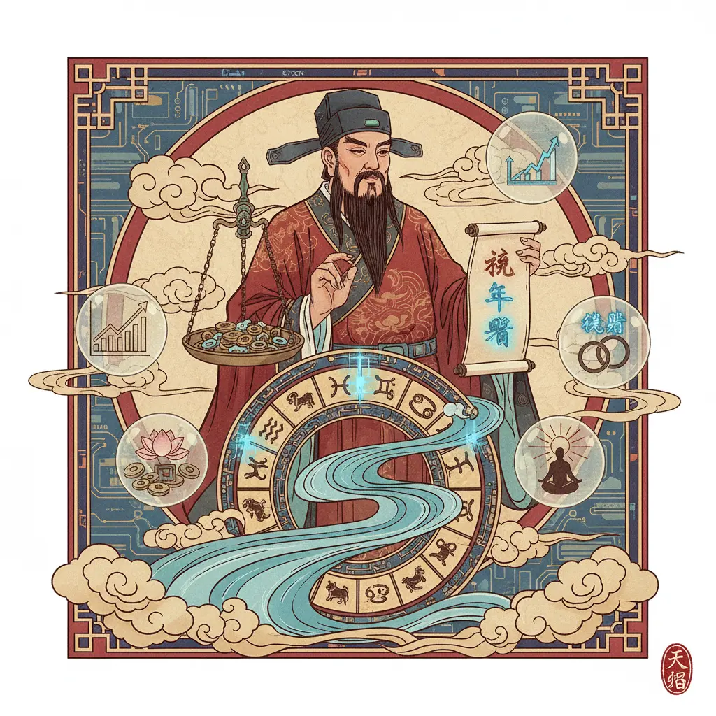 流年 - 袁天罡稱骨
