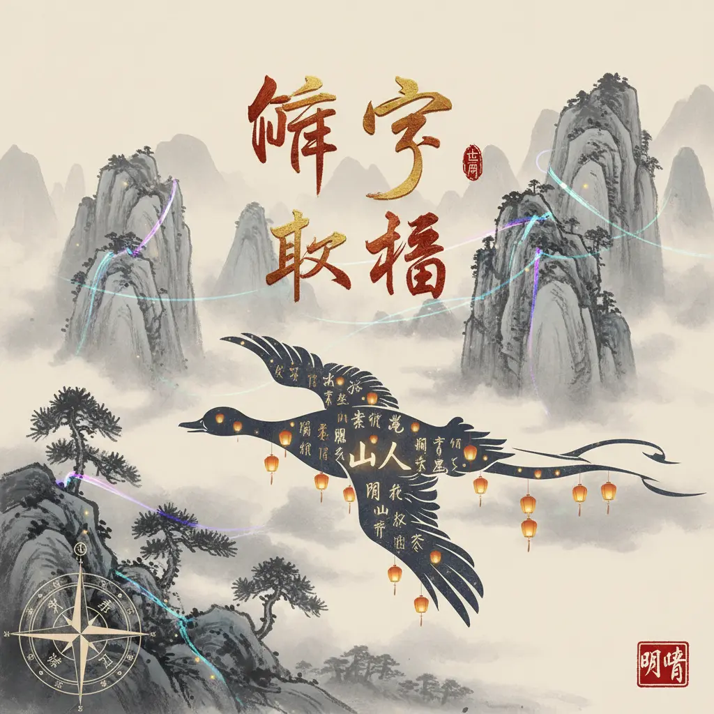 明燈山人 - 雁字取名