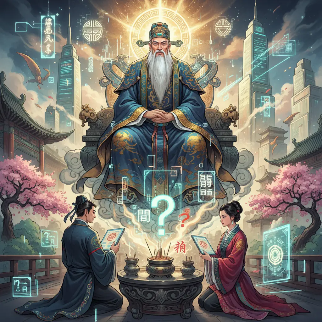 道教問神 - 神明