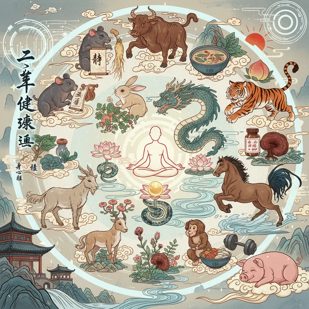 健康運勢 - 十二生肖