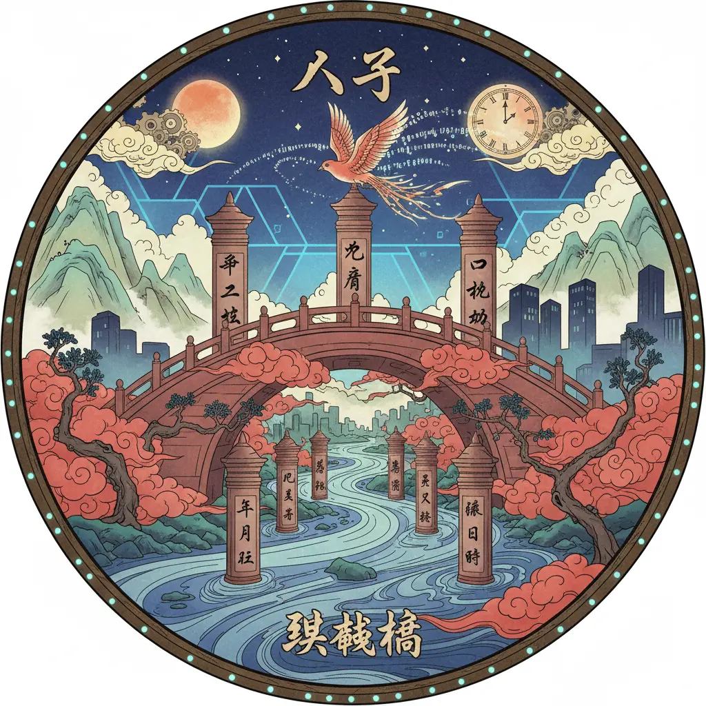朱鵲橋 - 八字