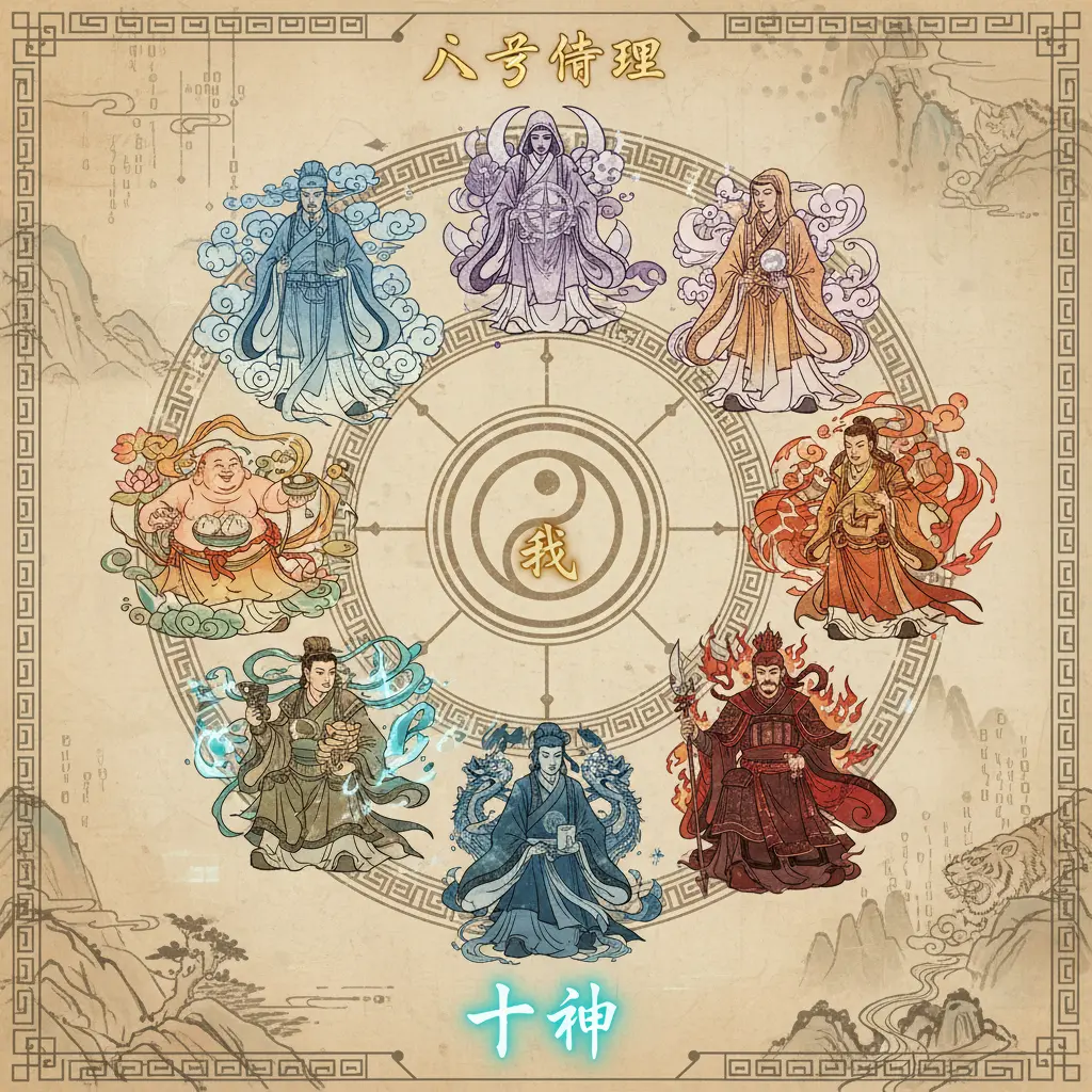 八字命理 - 十神