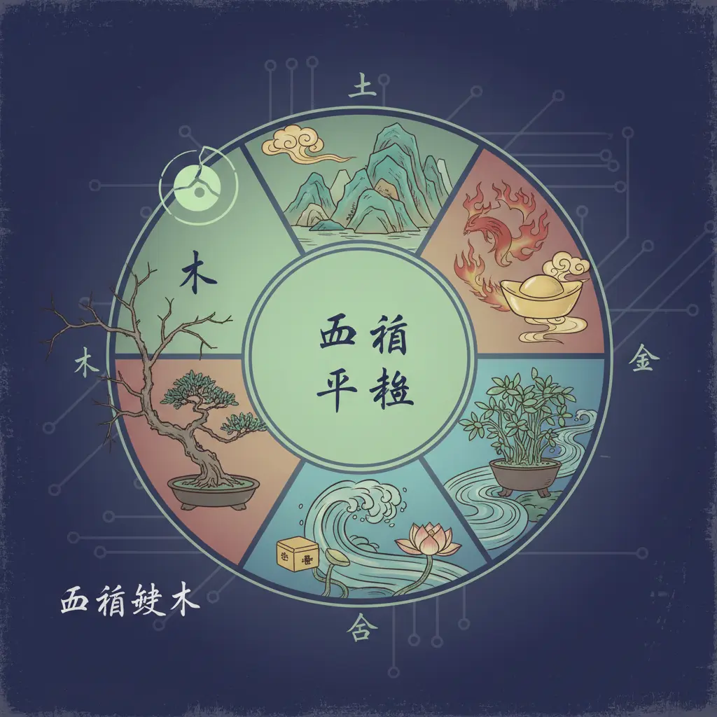 五行平衡 - 五行缺木