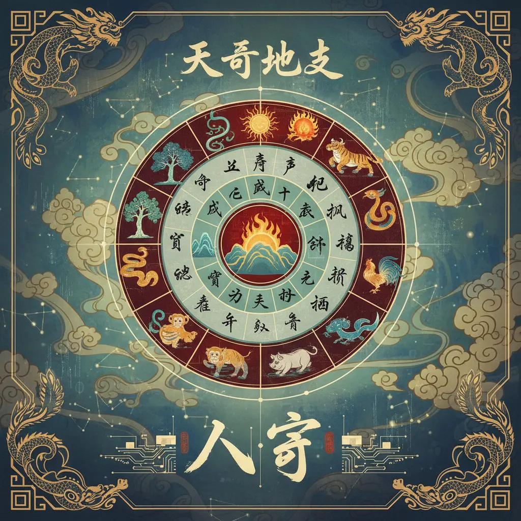 八字分析 - 天干地支