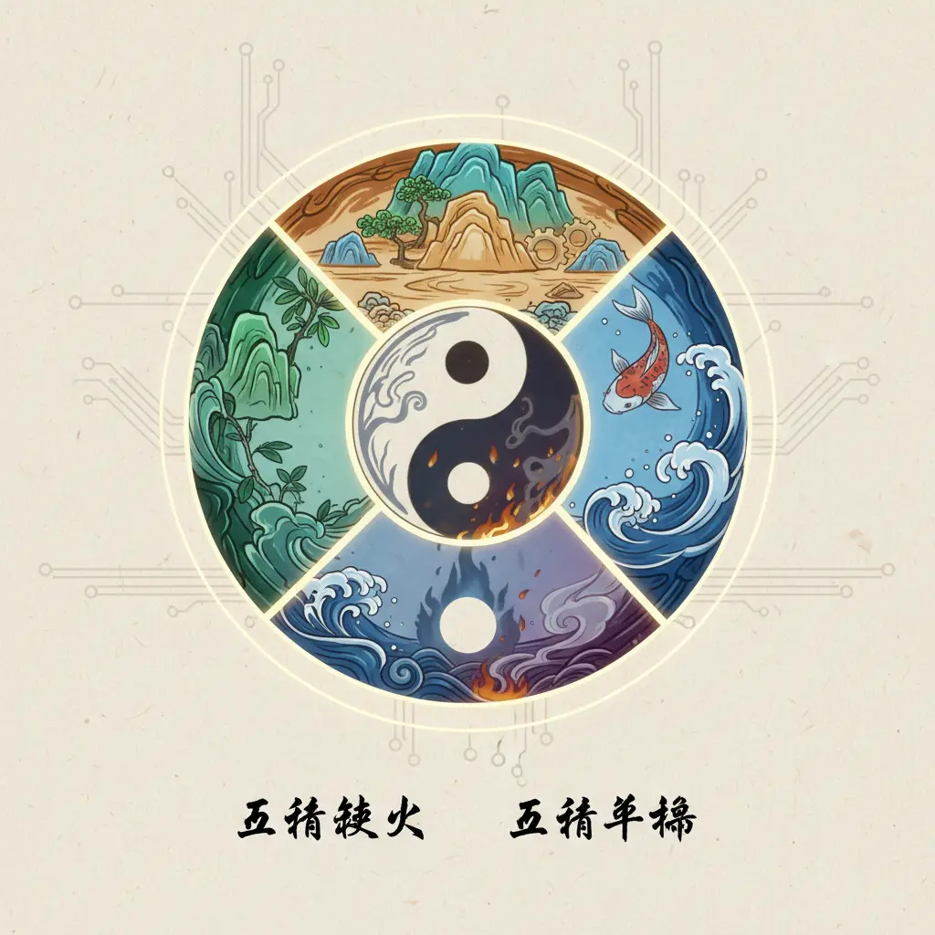 五行平衡 - 五行缺火