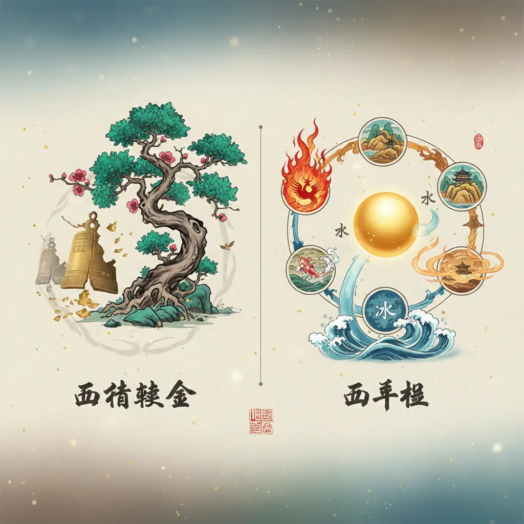 五行平衡 - 五行缺金