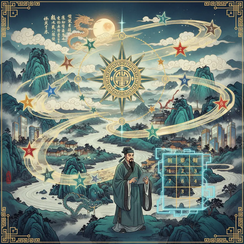 明燈山人 - 玄空飛星