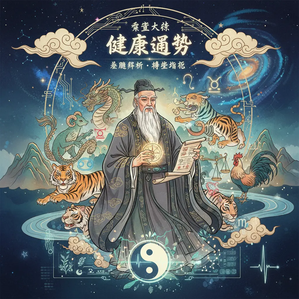 健康運勢 - 星座大師艾菲爾