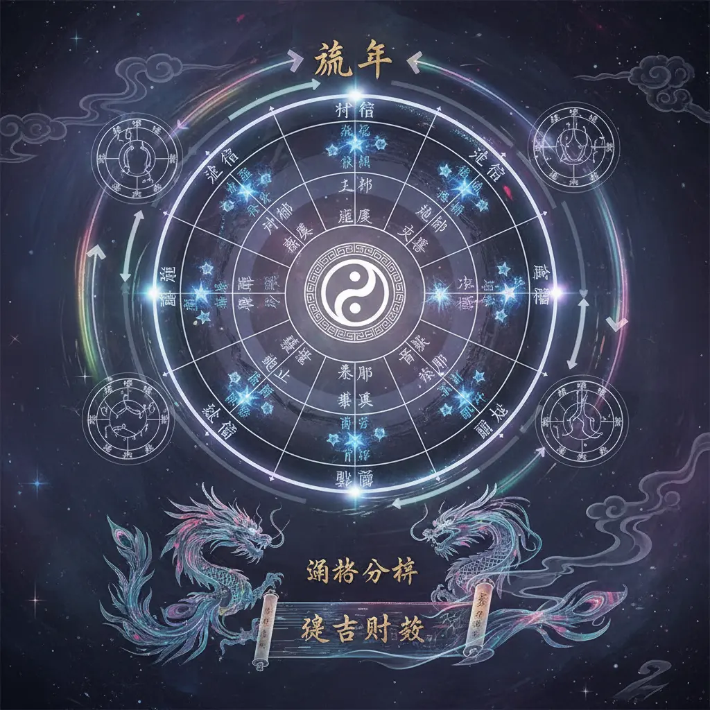 流年 - 紫微鬥數命盤